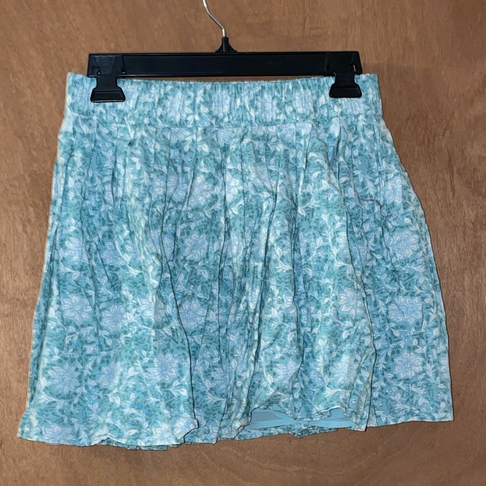 New American Eagle Blue and White Skirt